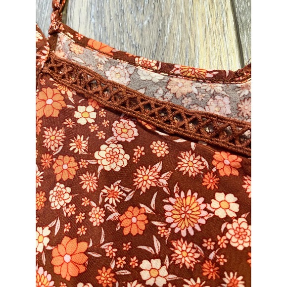 SO Tank Top Floral Size XS - Picture 3 of 3